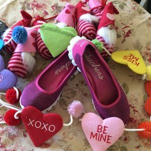 Pink Skechers Ballet Flats /Gently Worn